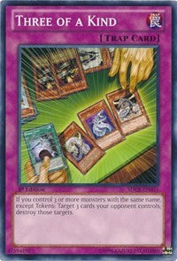 Three of a Kind [SDCR-EN031] Common | Shuffle n Cut Hobbies & Games