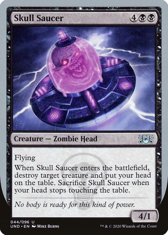 Skull Saucer [Unsanctioned] | Shuffle n Cut Hobbies & Games