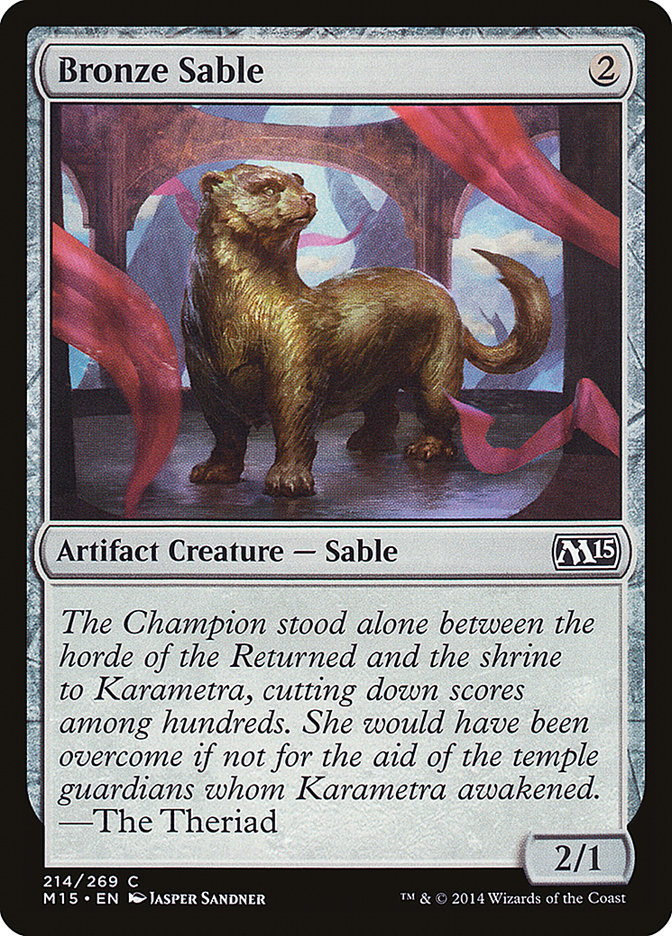 Bronze Sable [Magic 2015] | Shuffle n Cut Hobbies & Games