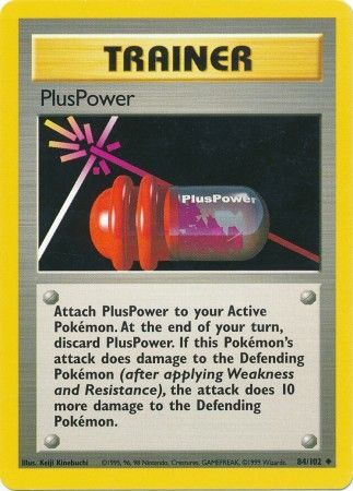PlusPower (84/102) [Base Set Unlimited] | Shuffle n Cut Hobbies & Games