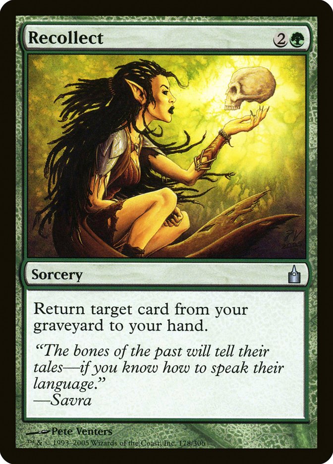 Recollect [Ravnica: City of Guilds] | Shuffle n Cut Hobbies & Games