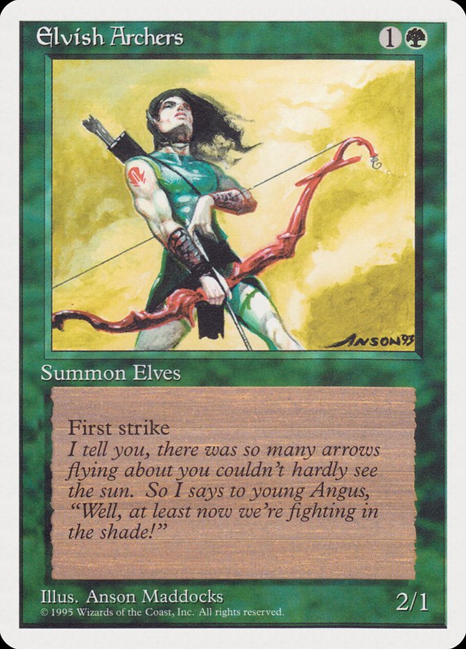 Elvish Archers [Rivals Quick Start Set] | Shuffle n Cut Hobbies & Games