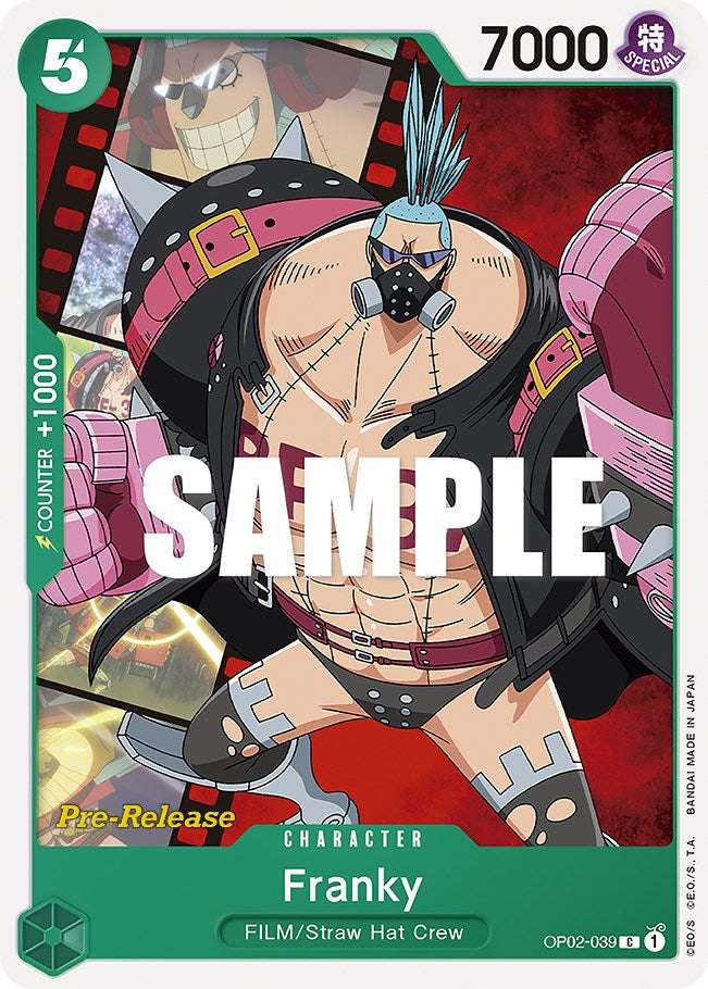Franky [Paramount War Pre-Release Cards] | Shuffle n Cut Hobbies & Games