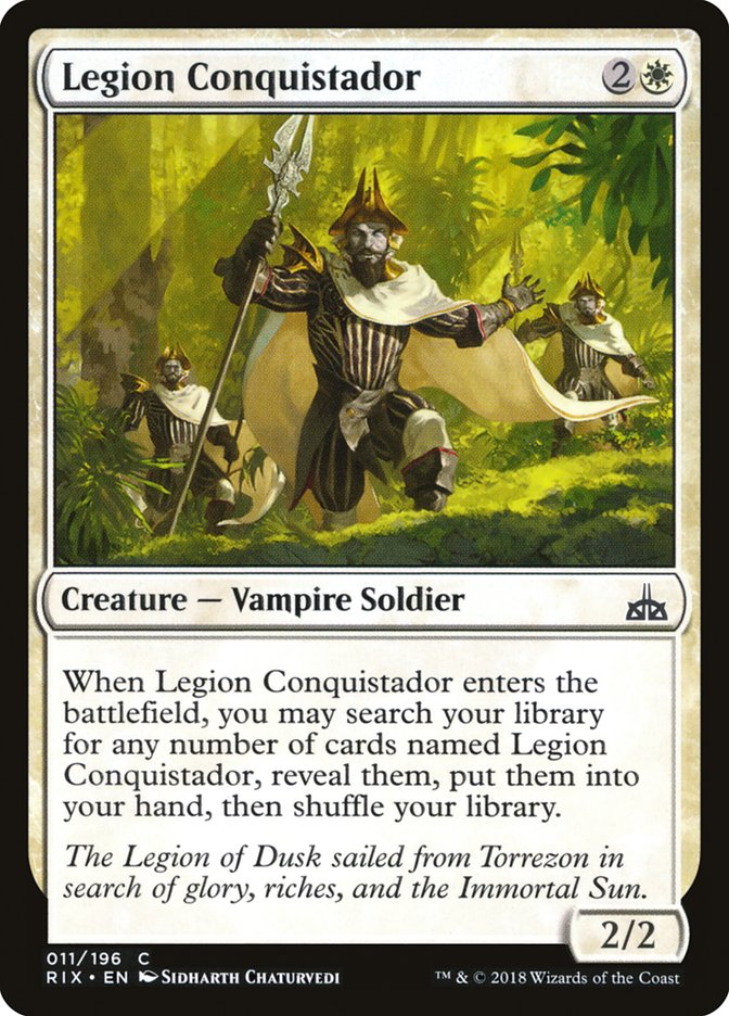 Legion Conquistador [Rivals of Ixalan] | Shuffle n Cut Hobbies & Games