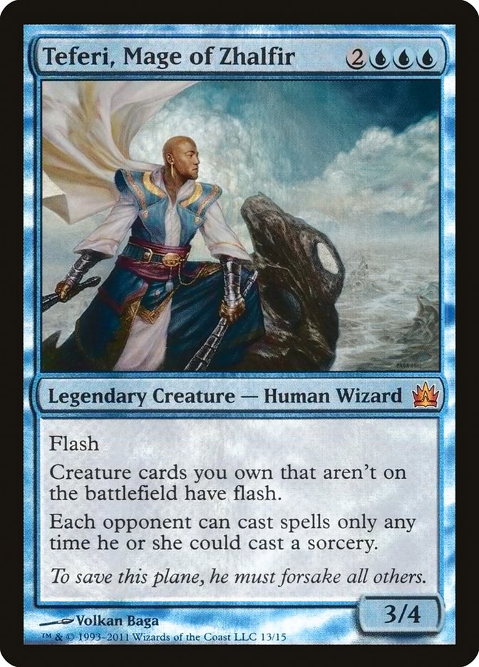 Teferi, Mage of Zhalfir [From the Vault: Legends] | Shuffle n Cut Hobbies & Games