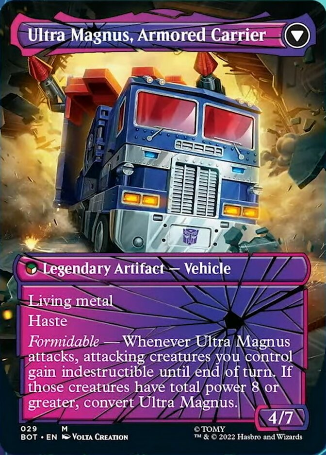 Ultra Magnus, Tactician // Ultra Magnus, Armored Carrier (Shattered Glass) [Transformers] | Shuffle n Cut Hobbies & Games