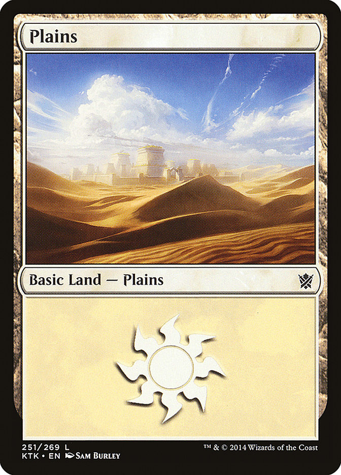 Plains (251) [Khans of Tarkir] | Shuffle n Cut Hobbies & Games