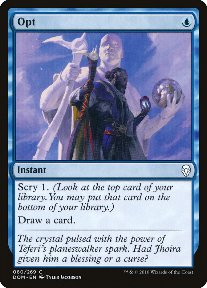 Opt [Dominaria] | Shuffle n Cut Hobbies & Games