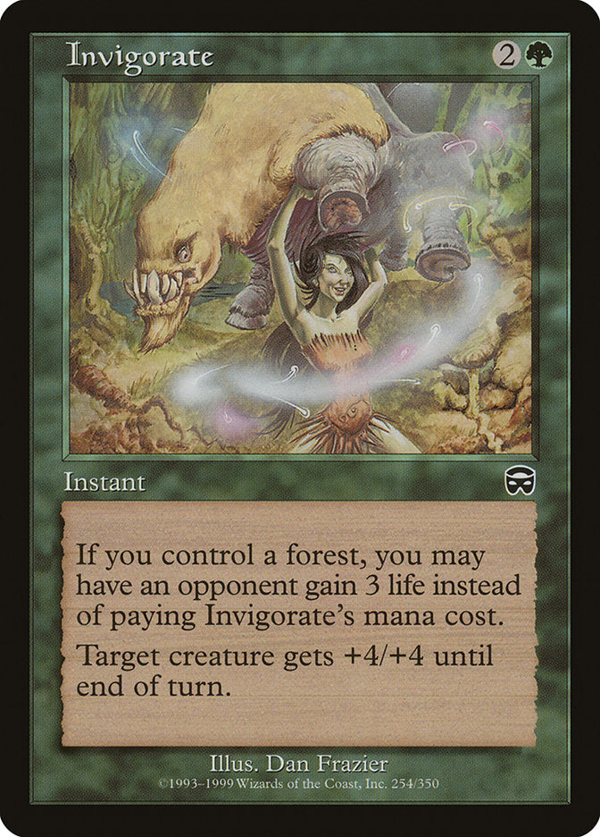 Invigorate [Mercadian Masques] | Shuffle n Cut Hobbies & Games