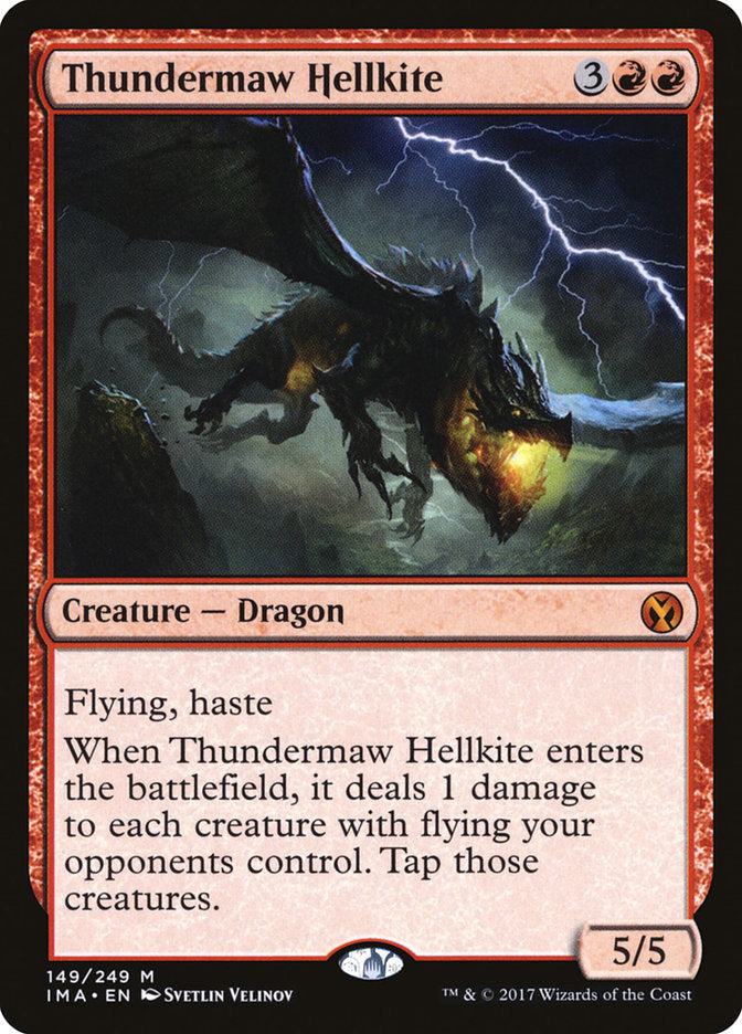 Thundermaw Hellkite [Iconic Masters] | Shuffle n Cut Hobbies & Games