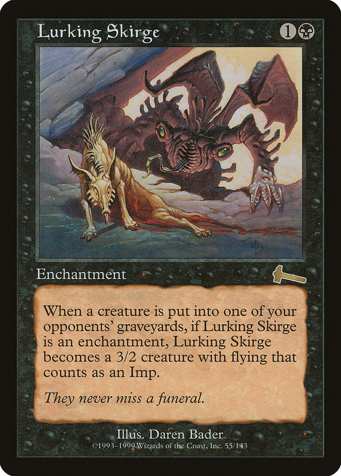 Lurking Skirge [Urza's Legacy] | Shuffle n Cut Hobbies & Games