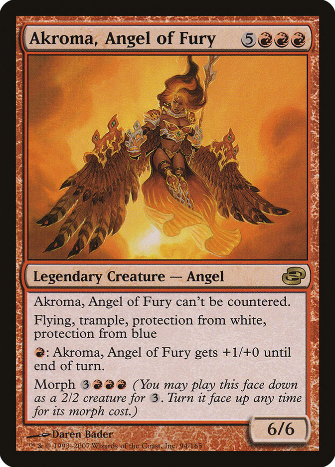 Akroma, Angel of Fury [Planar Chaos] | Shuffle n Cut Hobbies & Games