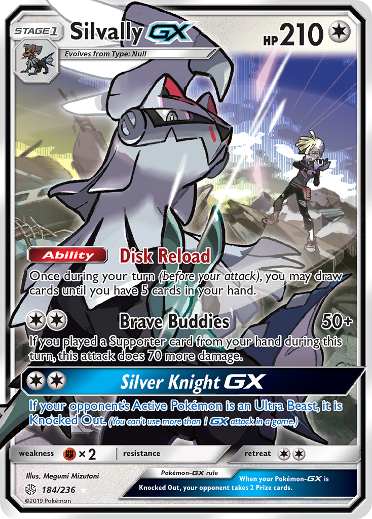 Silvally GX (184/236) [Sun & Moon: Cosmic Eclipse] | Shuffle n Cut Hobbies & Games