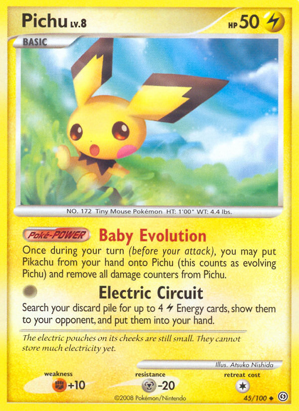 Pichu (45/100) [Diamond & Pearl: Stormfront] | Shuffle n Cut Hobbies & Games