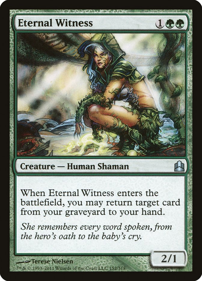 Eternal Witness [Commander 2011] | Shuffle n Cut Hobbies & Games