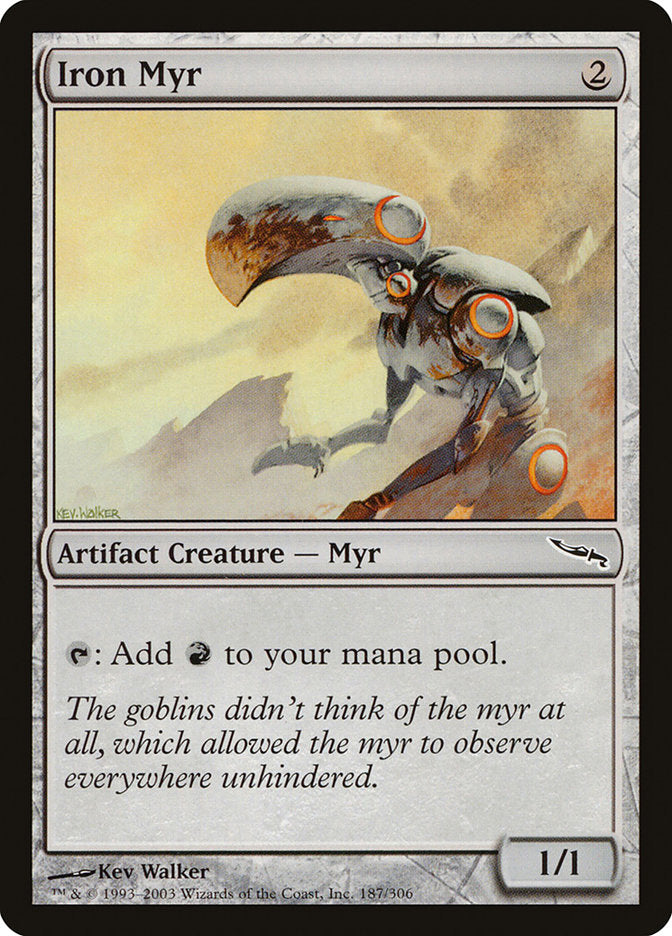 Iron Myr [Mirrodin] | Shuffle n Cut Hobbies & Games