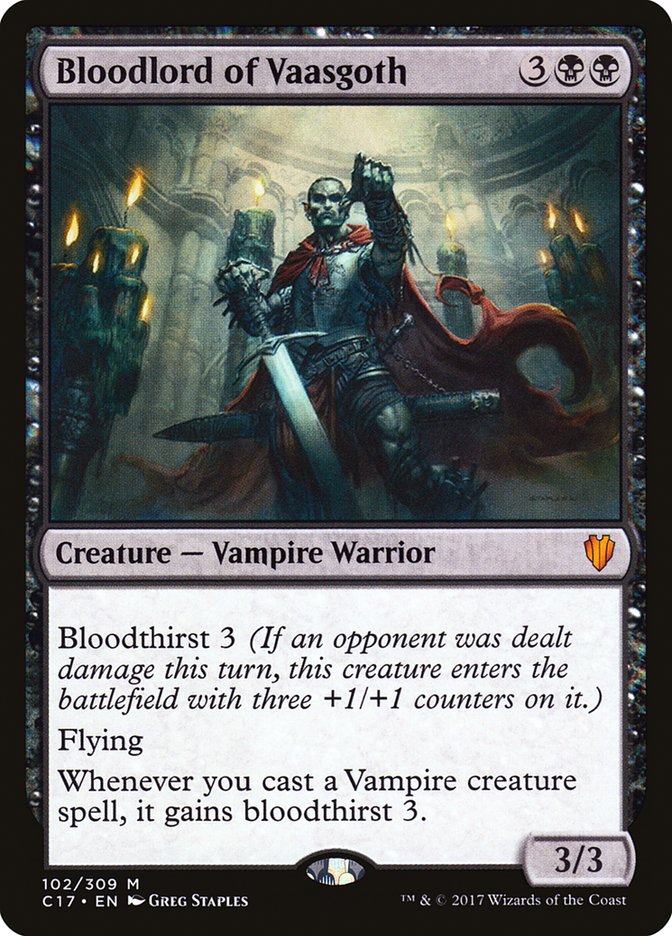 Bloodlord of Vaasgoth [Commander 2017] | Shuffle n Cut Hobbies & Games