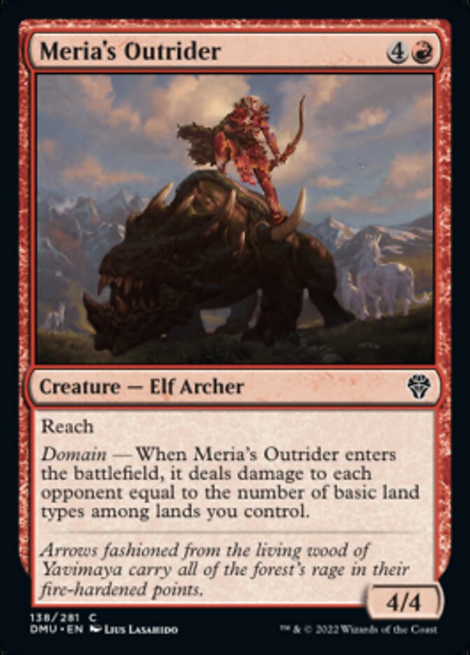 Meria's Outrider [Dominaria United] | Shuffle n Cut Hobbies & Games