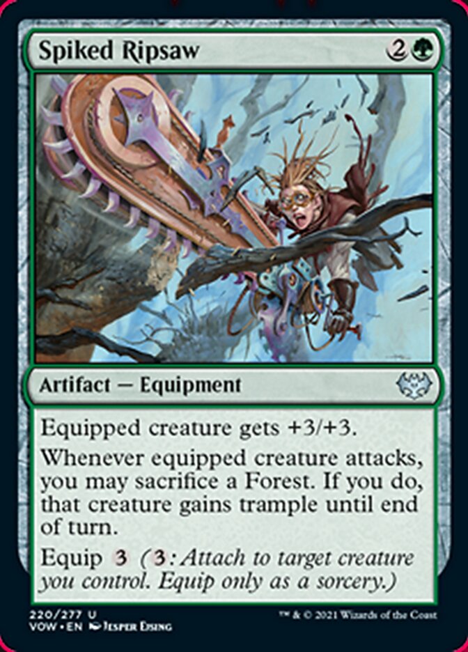 Spiked Ripsaw [Innistrad: Crimson Vow] | Shuffle n Cut Hobbies & Games