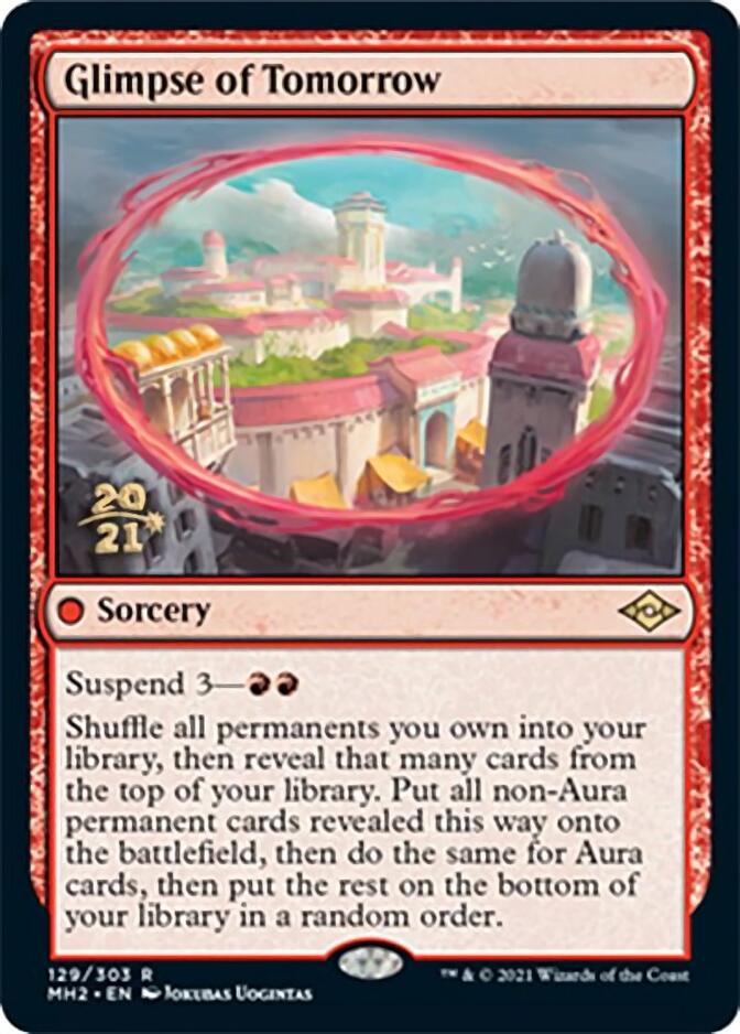 Glimpse of Tomorrow [Modern Horizons 2 Prerelease Promos] | Shuffle n Cut Hobbies & Games