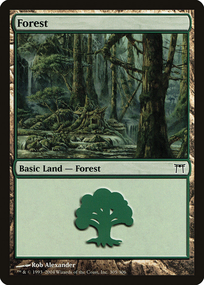 Forest (305) [Champions of Kamigawa] | Shuffle n Cut Hobbies & Games