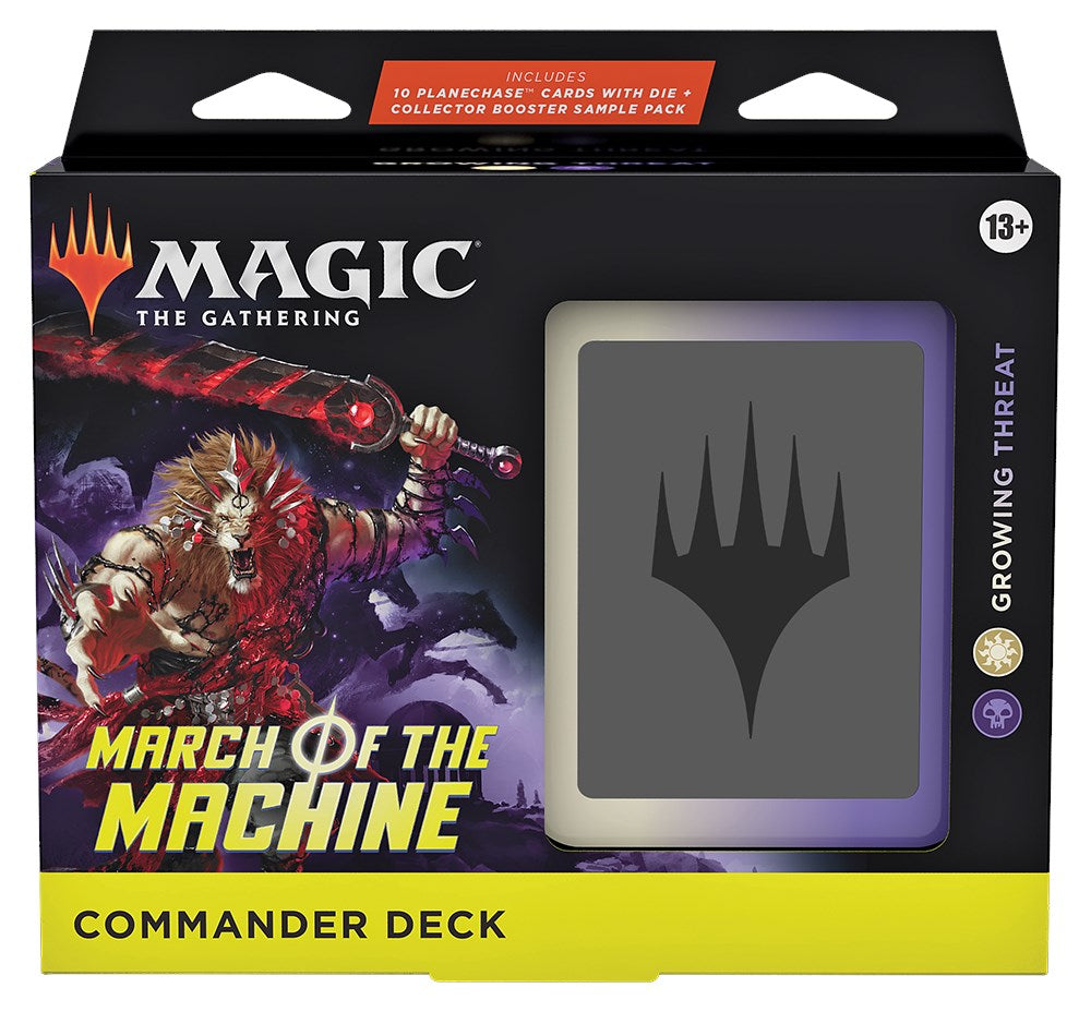 March of the Machine - Commander Deck (Growing Threat) | Shuffle n Cut Hobbies & Games
