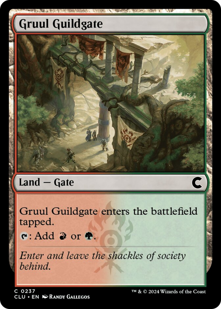 Gruul Guildgate [Ravnica: Clue Edition] | Shuffle n Cut Hobbies & Games