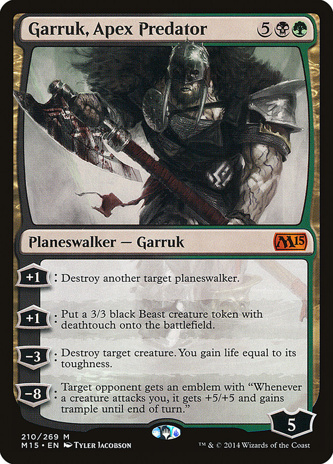 Garruk, Apex Predator [Magic 2015] | Shuffle n Cut Hobbies & Games