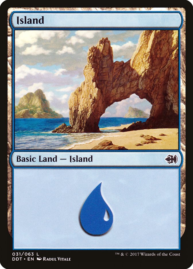 Island (31) [Duel Decks: Merfolk vs. Goblins] | Shuffle n Cut Hobbies & Games