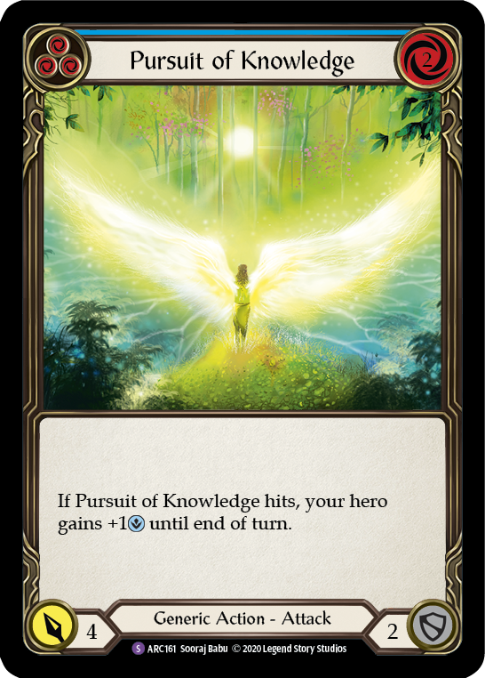 Pursuit of Knowledge [ARC161] Unlimited Edition Normal | Shuffle n Cut Hobbies & Games