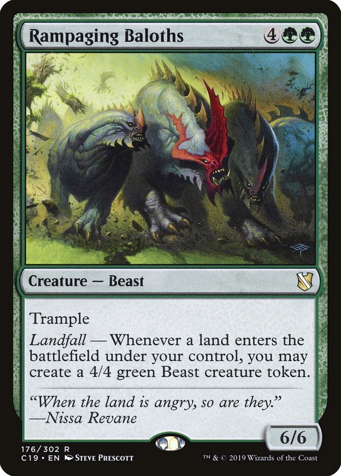 Rampaging Baloths [Commander 2019] | Shuffle n Cut Hobbies & Games