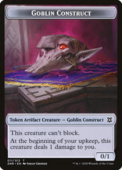 Angel Warrior // Goblin Construct Double-Sided Token [Zendikar Rising Tokens] | Shuffle n Cut Hobbies & Games