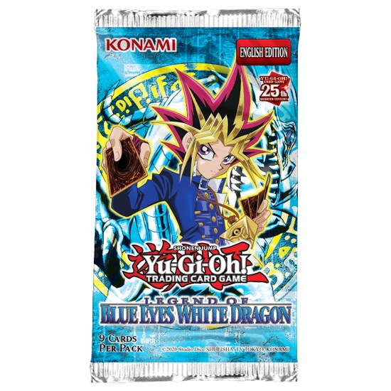 Legend of Blue Eyes White Dragon - Booster Pack (25th Anniversary Edition) | Shuffle n Cut Hobbies & Games