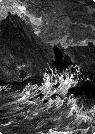 Island Art Card [Innistrad: Midnight Hunt Art Series] | Shuffle n Cut Hobbies & Games