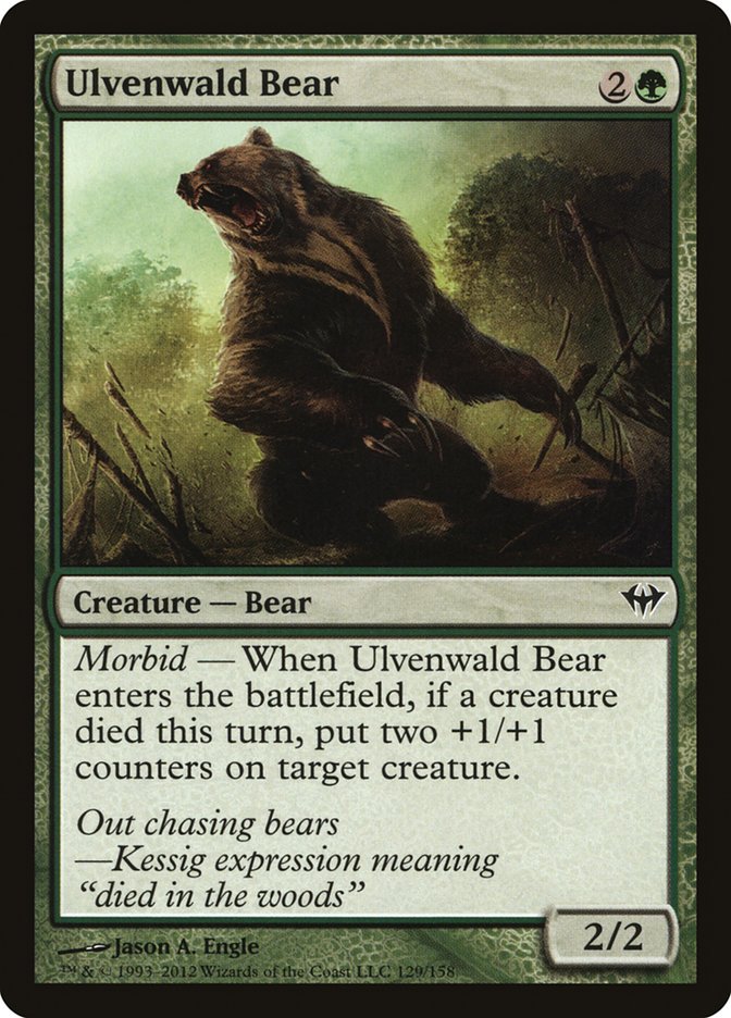 Ulvenwald Bear [Dark Ascension] | Shuffle n Cut Hobbies & Games