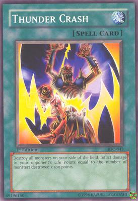 Thunder Crash [IOC-043] Common | Shuffle n Cut Hobbies & Games