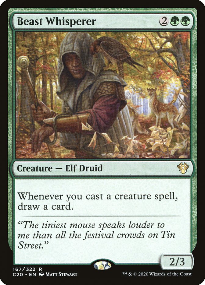 Beast Whisperer [Commander 2020] | Shuffle n Cut Hobbies & Games