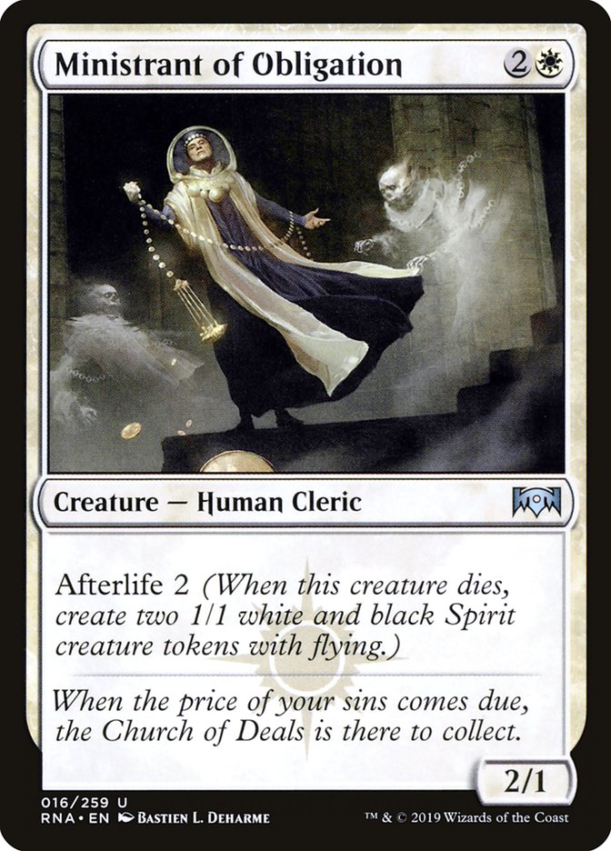 Ministrant of Obligation [Ravnica Allegiance] | Shuffle n Cut Hobbies & Games