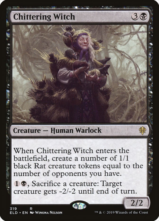 Chittering Witch [Throne of Eldraine] | Shuffle n Cut Hobbies & Games