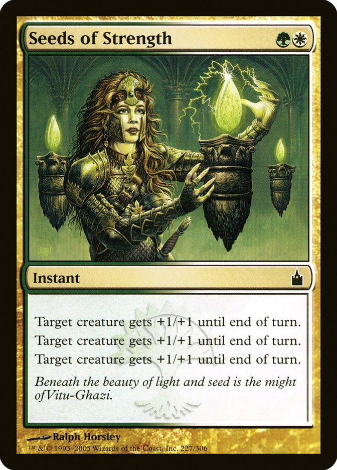 Seeds of Strength [Ravnica: City of Guilds] | Shuffle n Cut Hobbies & Games