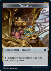 Crab // Treasure (21) Double-Sided Token [Modern Horizons 2 Tokens] | Shuffle n Cut Hobbies & Games