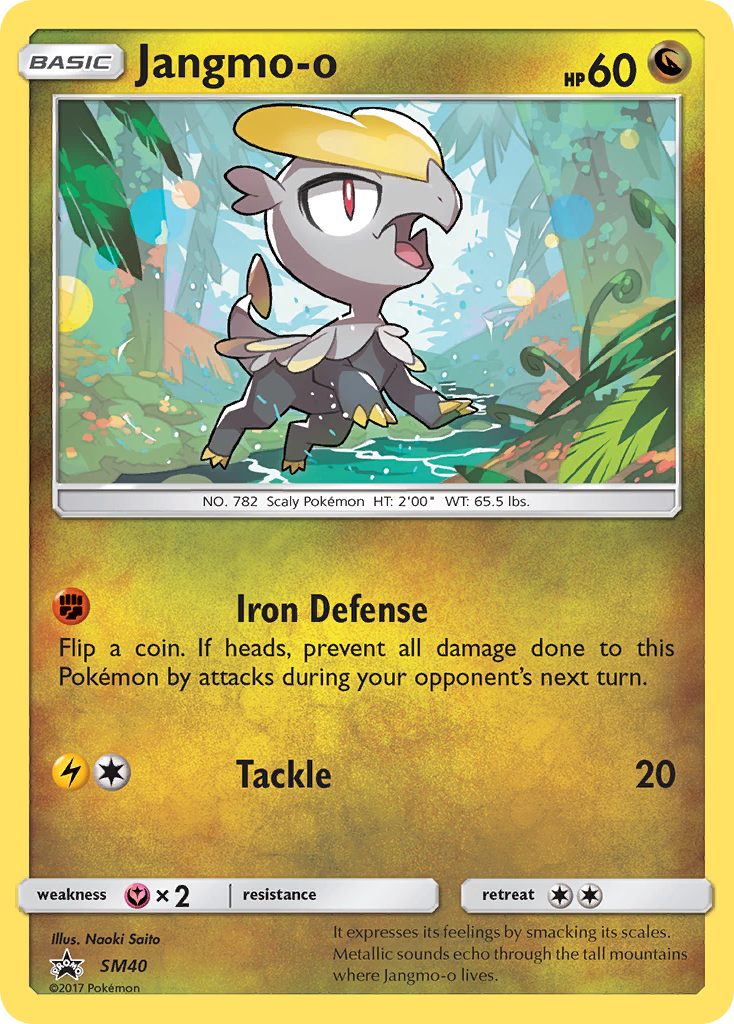 Jangmo-o (SM40) [Sun & Moon: Black Star Promos] | Shuffle n Cut Hobbies & Games