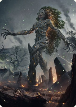 Titania, Gaea Incarnate Art Card [The Brothers' War Art Series] | Shuffle n Cut Hobbies & Games