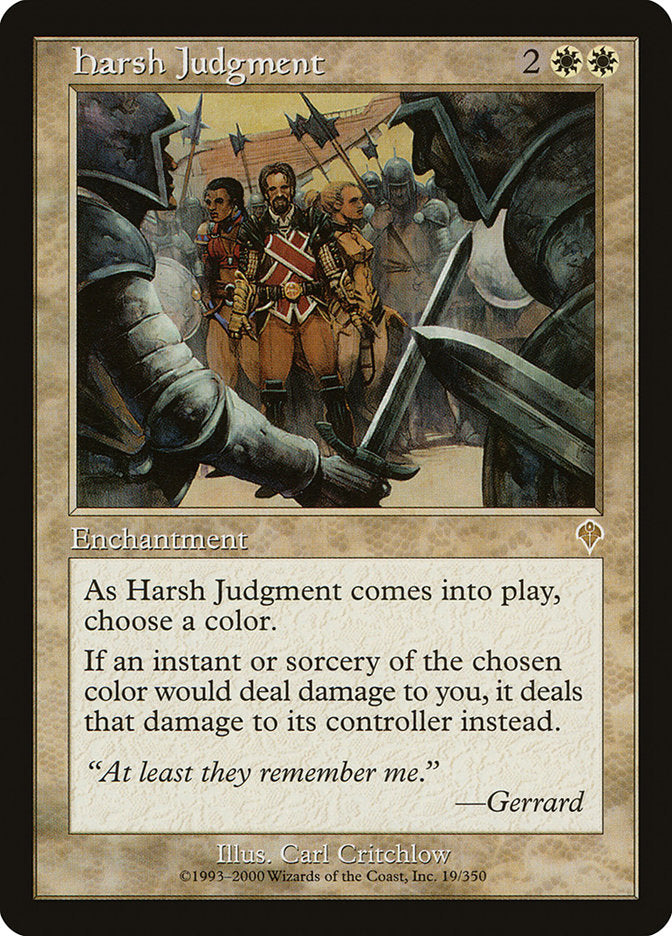 Harsh Judgment [Invasion] | Shuffle n Cut Hobbies & Games