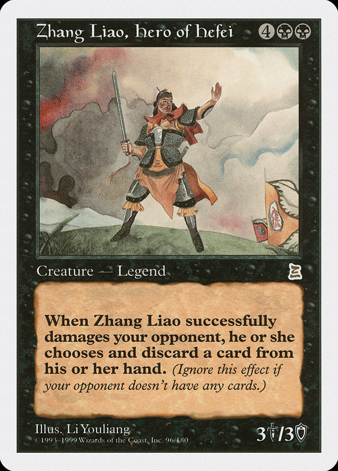Zhang Liao, Hero of Hefei [Portal Three Kingdoms] | Shuffle n Cut Hobbies & Games