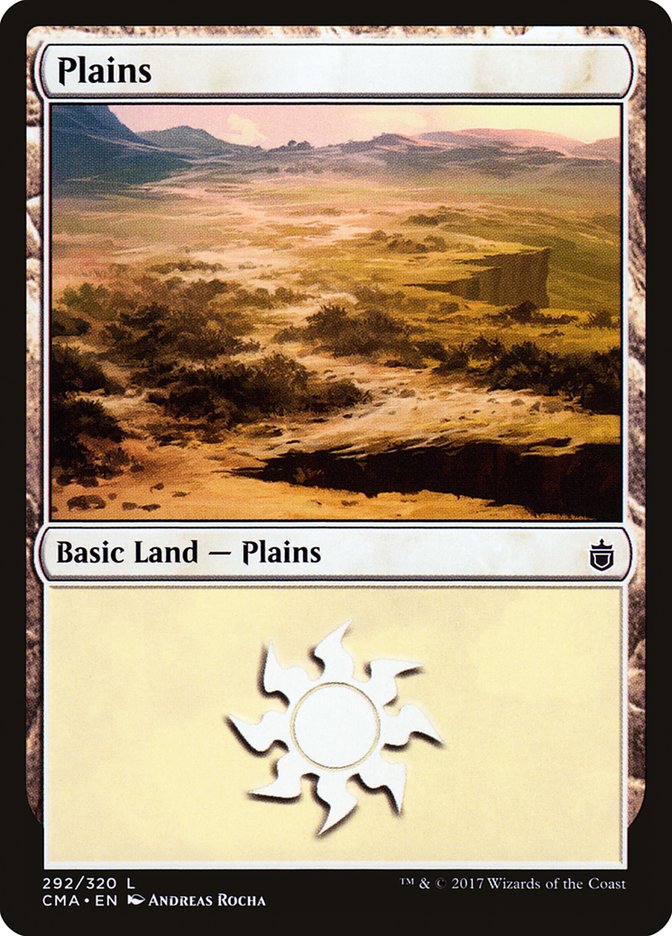 Plains (292) [Commander Anthology] | Shuffle n Cut Hobbies & Games