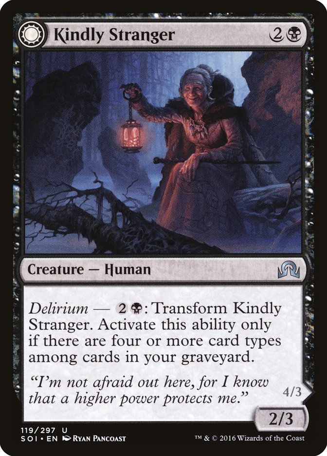 Kindly Stranger // Demon-Possessed Witch [Shadows over Innistrad] | Shuffle n Cut Hobbies & Games