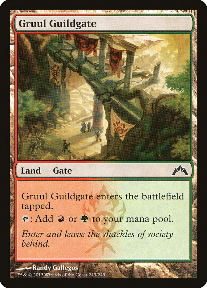 Gruul Guildgate [Gatecrash] | Shuffle n Cut Hobbies & Games