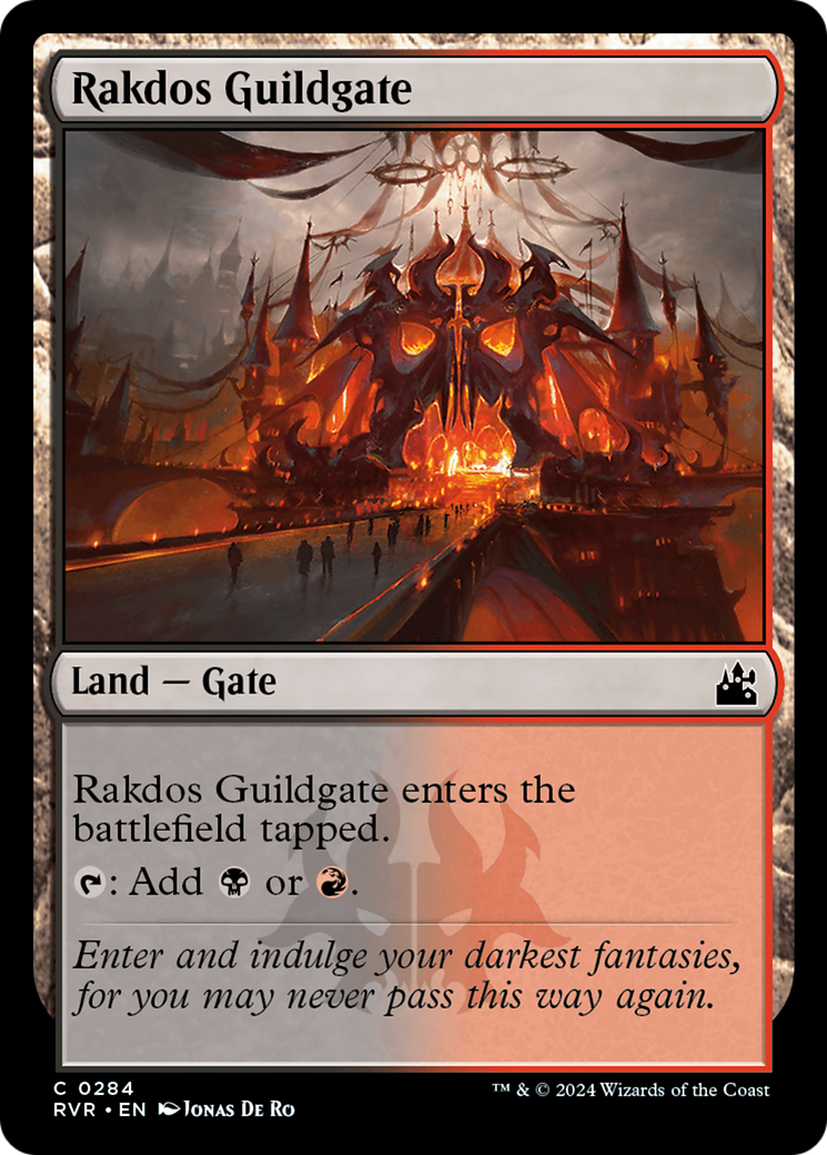 Rakdos Guildgate [Ravnica Remastered] | Shuffle n Cut Hobbies & Games