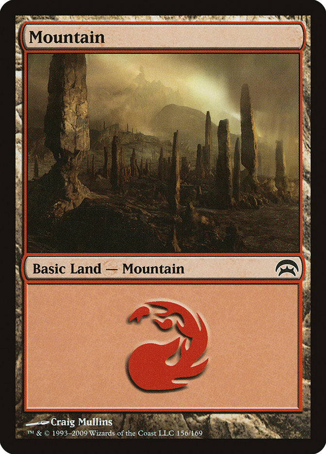Mountain (156) [Planechase] | Shuffle n Cut Hobbies & Games